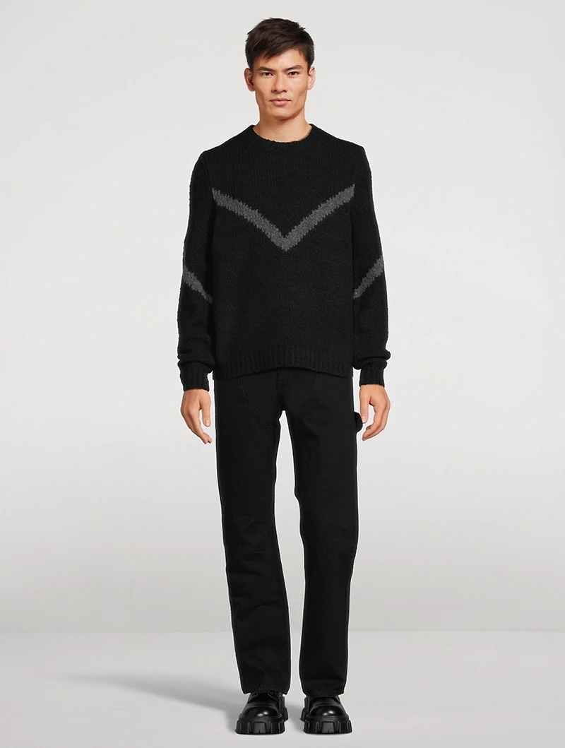 Merino Wool Crewneck Sweater