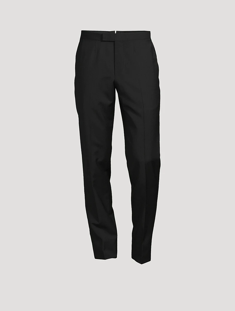 Wool And Mohair Pants