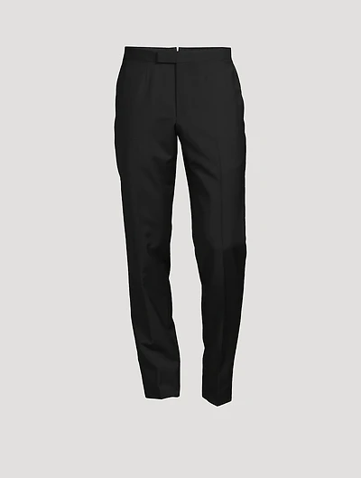 Wool And Mohair Pants