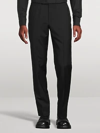 Wool And Mohair Pants