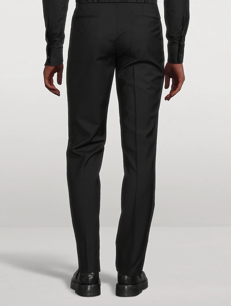 Wool And Mohair Pants