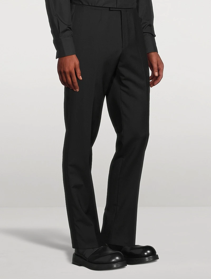 Wool And Mohair Pants