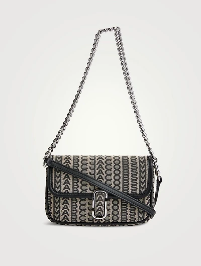 The Mini J Marc Monogram Canvas Shoulder Bag
