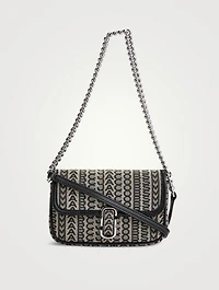 The Mini J Marc Monogram Canvas Shoulder Bag