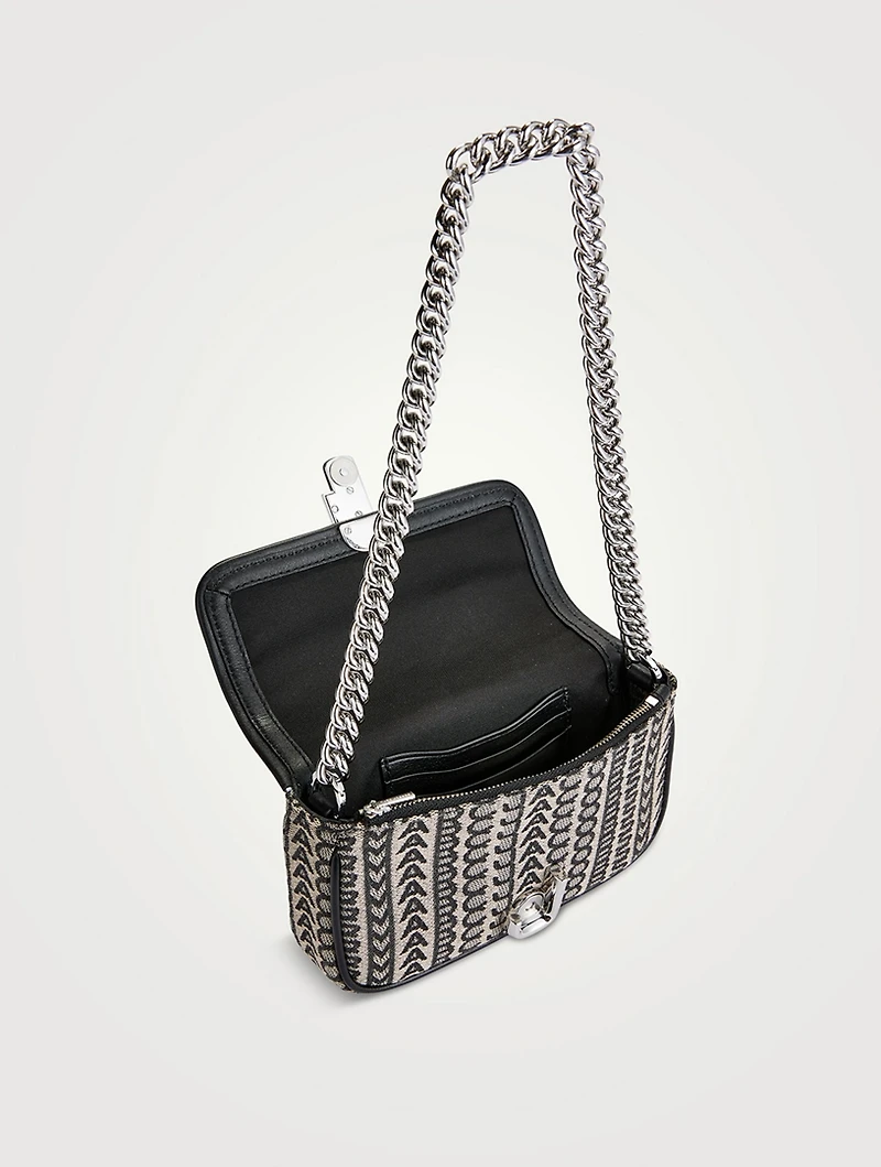 The Mini J Marc Monogram Canvas Shoulder Bag