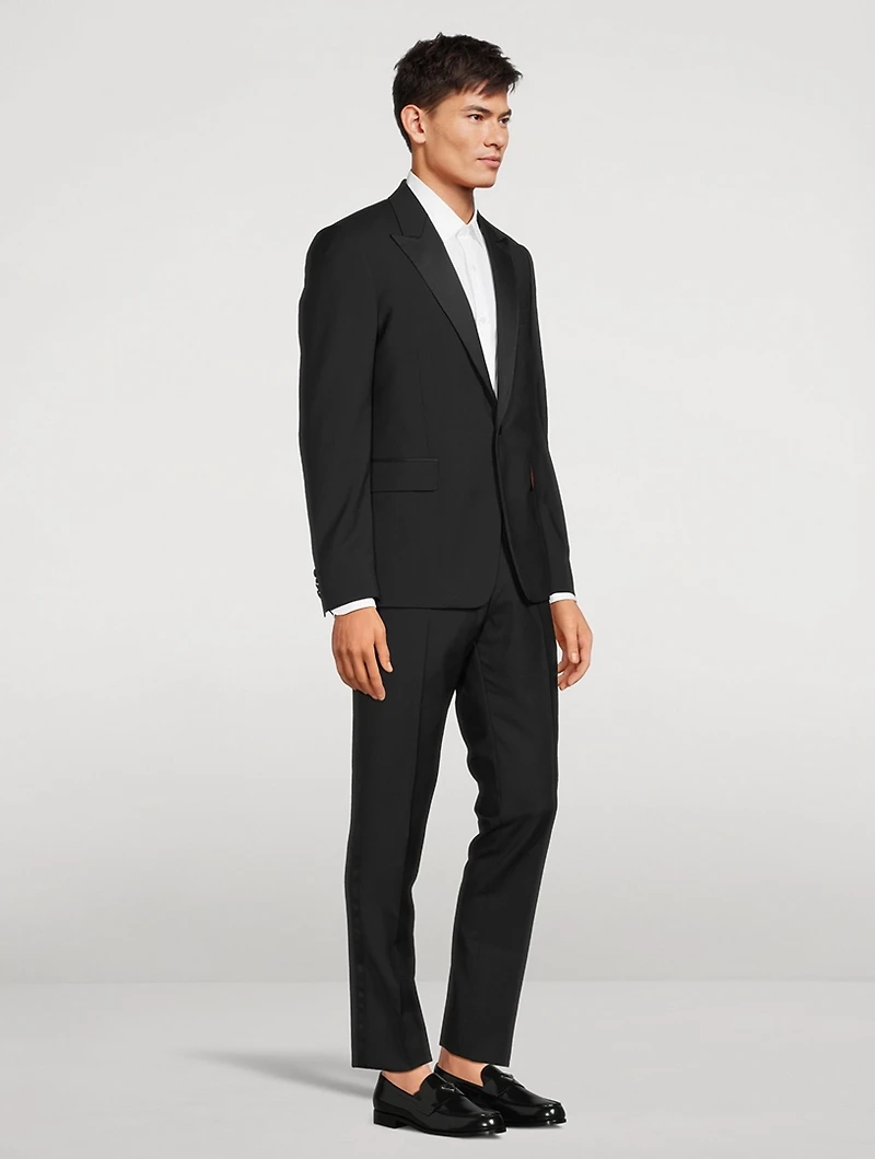 Wool And Mohair Tailored Evening Suit