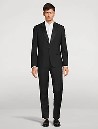 Wool And Mohair Tailored Evening Suit