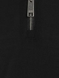 Wool Half-Zip Sweater