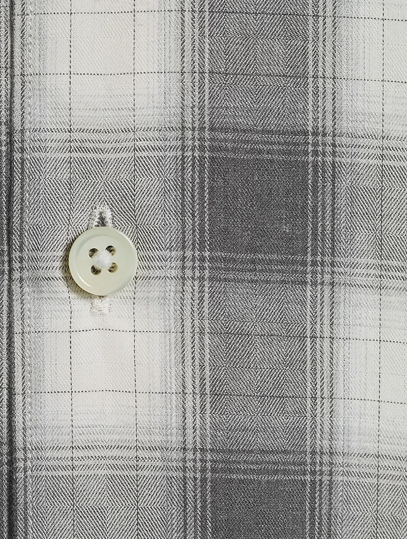 Cotton Shirt Check Print
