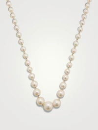 14K Gold Pearl Necklace