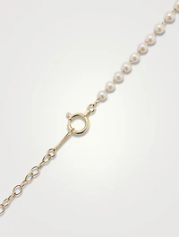 14K Gold Pearl Necklace