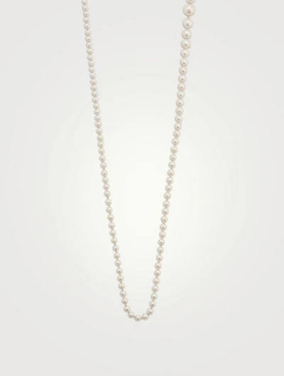 14K Gold Pearl Necklace