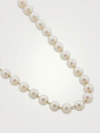 14K Gold Pearl Necklace