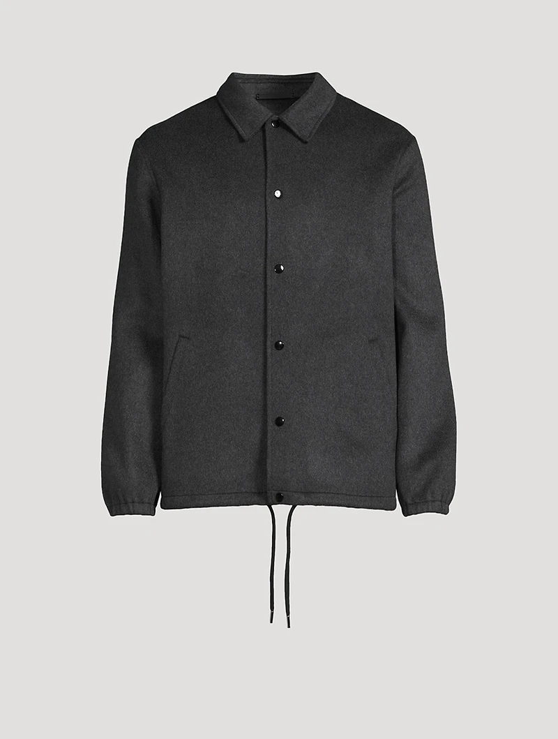 Wool And Cashmere Coach Jacket