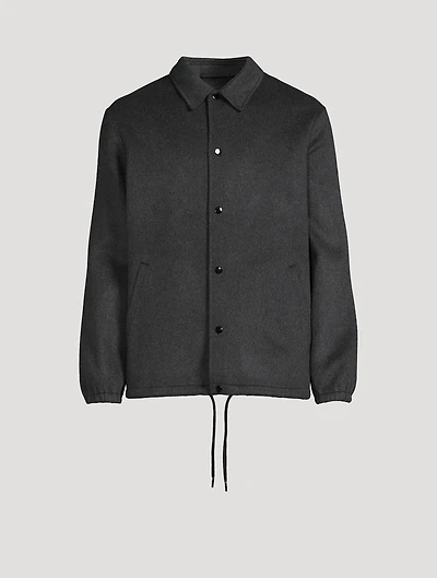 Wool And Cashmere Coach Jacket