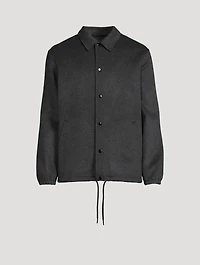 Wool And Cashmere Coach Jacket