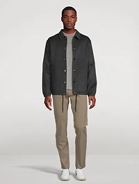 Wool And Cashmere Coach Jacket