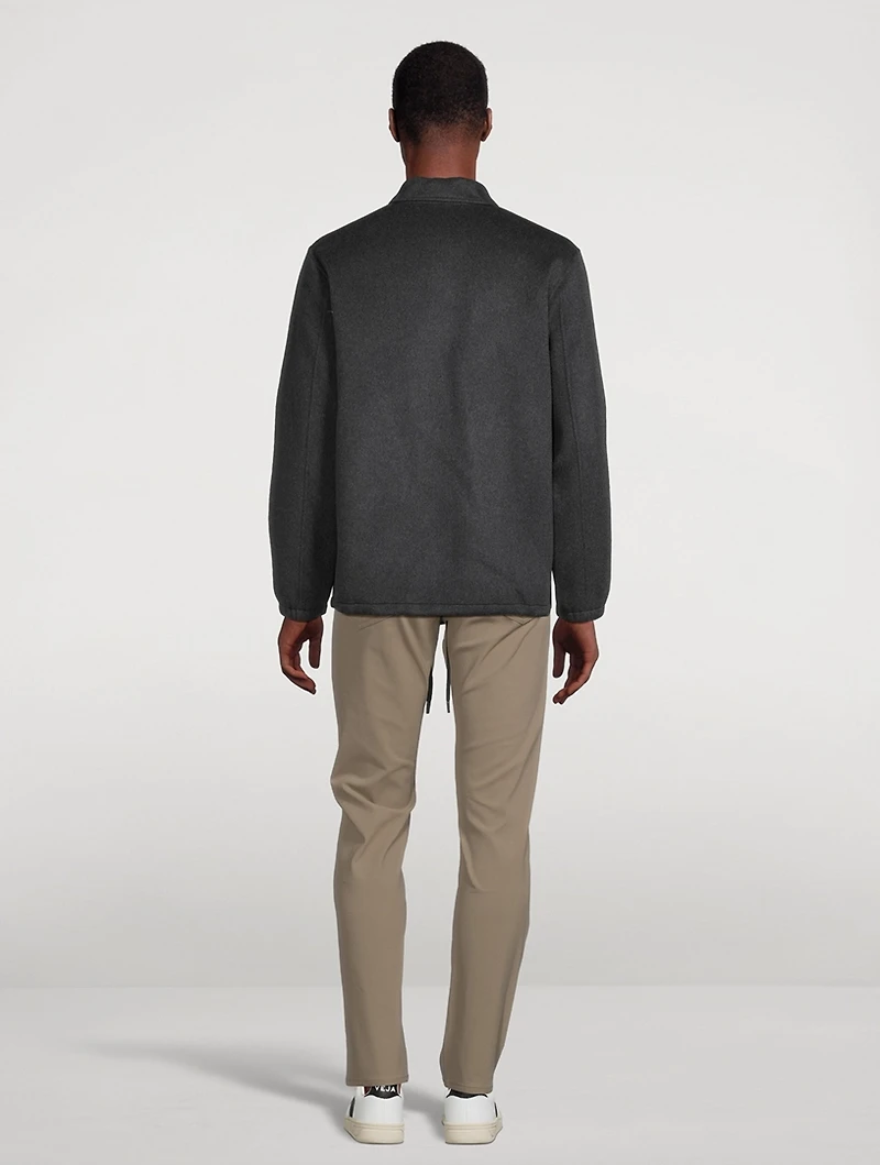 Wool And Cashmere Coach Jacket