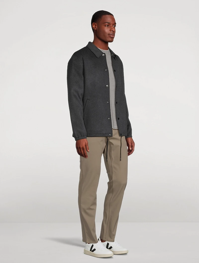 Wool And Cashmere Coach Jacket