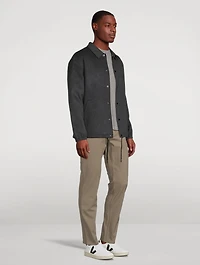 Wool And Cashmere Coach Jacket