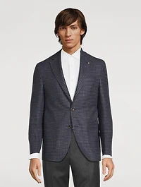 Denver Wool Silk And Linen Jacket