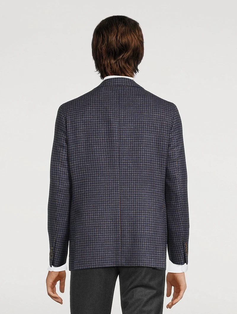 Denver Wool Silk And Linen Jacket