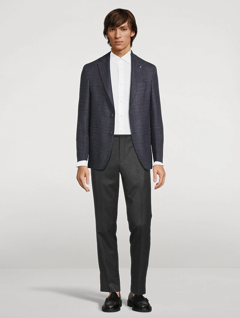 Denver Wool Silk And Linen Jacket