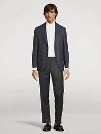 Denver Wool Silk And Linen Jacket