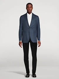 Hampton Silk And Cashmere Jacket