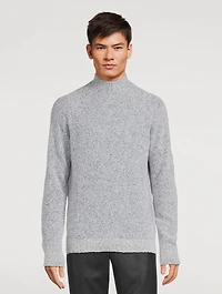 McGill Melange Cashmere Wool And Silk Sweater
