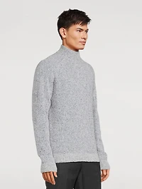 McGill Melange Cashmere Wool And Silk Sweater