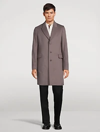Wool And Cashmere Overcoat