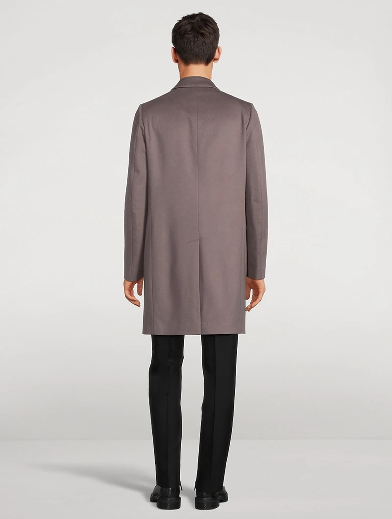 Wool And Cashmere Overcoat