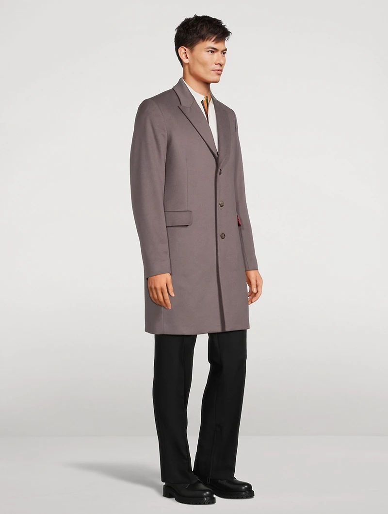 Wool And Cashmere Overcoat