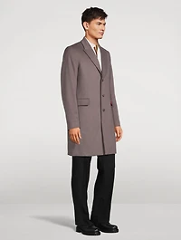 Wool And Cashmere Overcoat