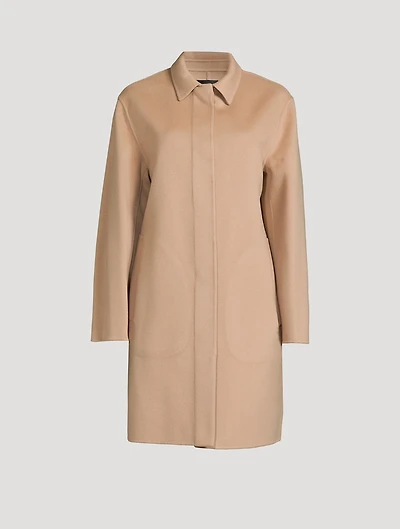 Wool And Cashmere Coat