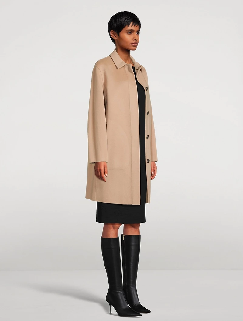 Wool And Cashmere Coat