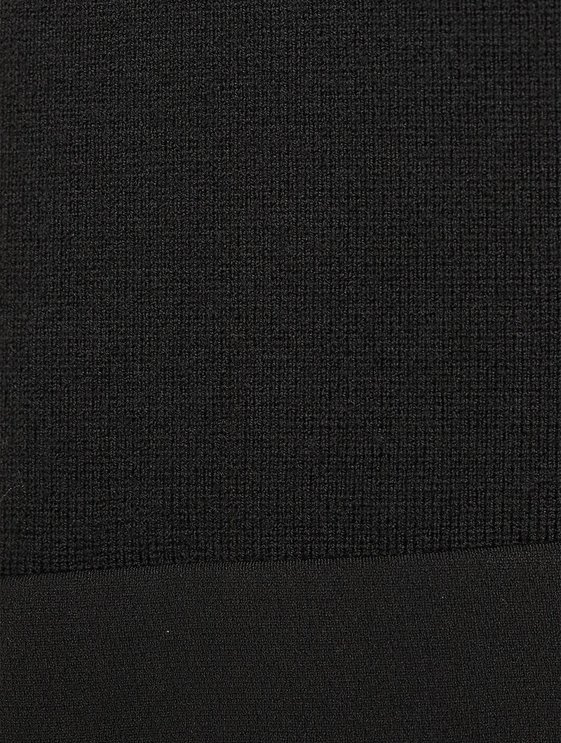 Admiral Crepe Combo Midi Dress