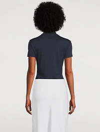 Tiny Organic Cotton Turtleneck T-Shirt