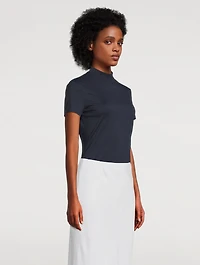 Tiny Organic Cotton Turtleneck T-Shirt