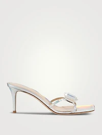 Jaipur Iridescent Leather Mules