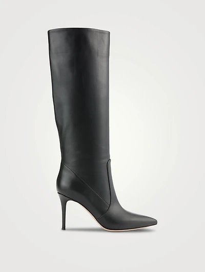Hansen Leather Knee-High Boots