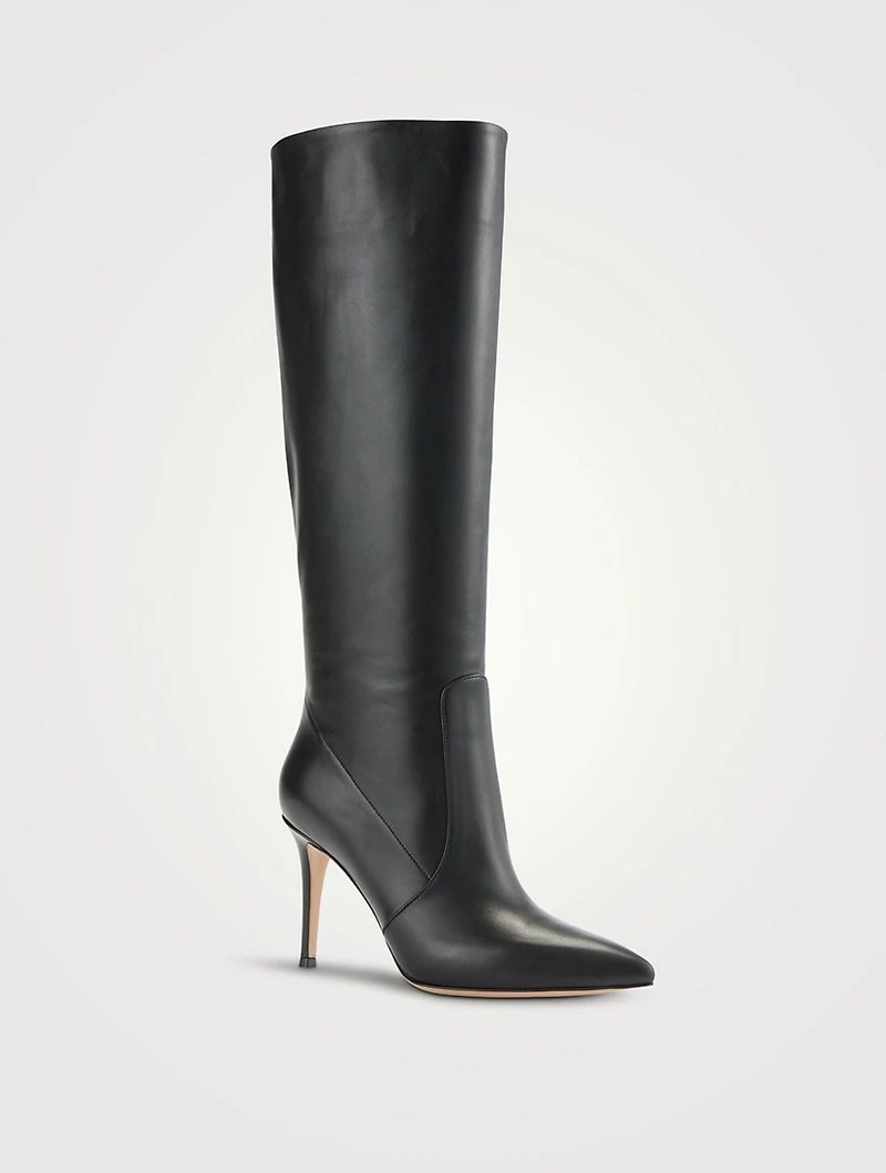 Hansen Leather Knee-High Boots