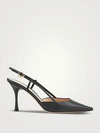 Ascent Leather Slingback Pumps