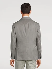 Soft Wool Suit Jacket