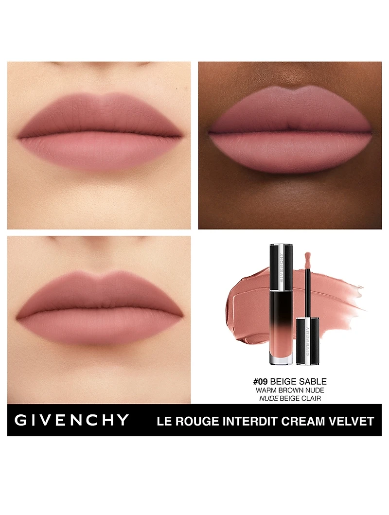 Le Rouge Interdit Cream Velvet Lipstick