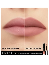 Le Rouge Interdit Cream Velvet Lipstick