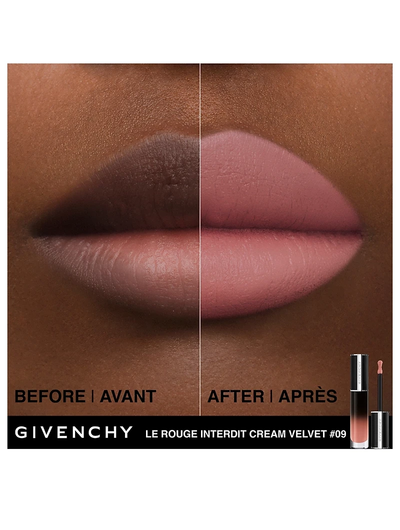 Le Rouge Interdit Cream Velvet Lipstick