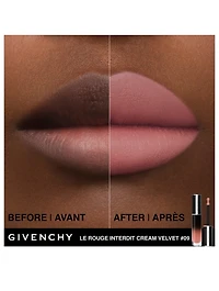 Le Rouge Interdit Cream Velvet Lipstick
