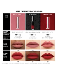 Le Rouge Interdit Cream Velvet Lipstick